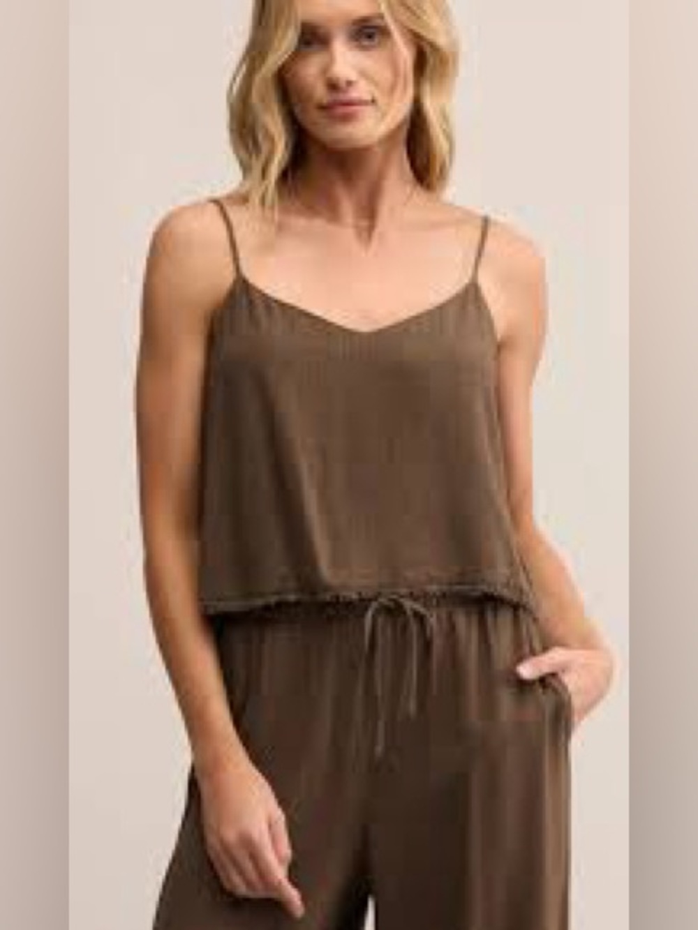 Z Supply Sabel Spaghetti Strap Camisole in Tikki colorway . Size Small